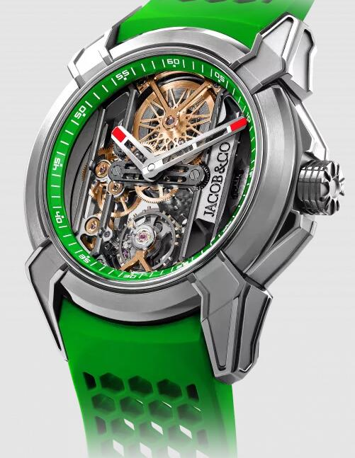 Review Fake Jacob & Co EPIC X TITANIUM GREEN EX110.20.AA.AC.ABRUA watch